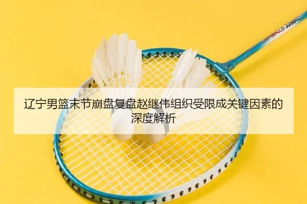 辽宁男篮末节崩盘复盘赵继伟组织受限成关键因素的深度解析 | hth